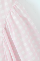 Vestido Bustier Xadrez